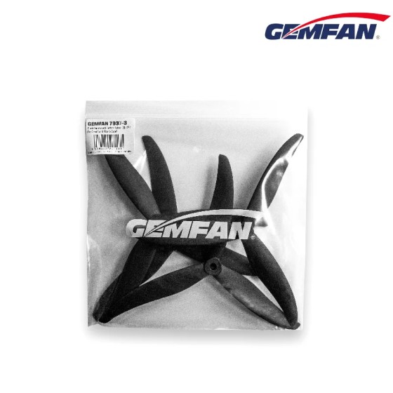 6 Paare(6CW+6CCW) Gemfan Cinelifter 7037 7X3,7X3 3-Klingen PC / verstärkter Carbon-Nylon-Propeller für FPV 7 Cinelifter MacroQuad